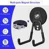Lvoess Heavy Duty Storage Magnetic Utility Hooks Large Garage Magnet