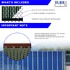 Tube Slats Made in America Privacy Inserts for Chain-Link Fence,