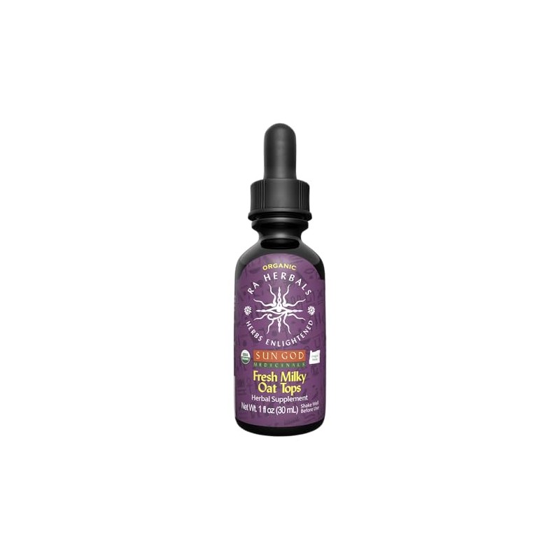 Sun God Medicinals Ra Herbals Certified Organic Fresh Milky Oat