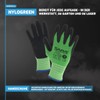 SARA Men's Work Gloves - Nylon Gloves with Latex Coating
