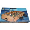 Miniature Wooden Foosball Table, 2 Player, Compact for Travel and