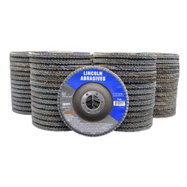 60 Pack Flap Discs 40 Grit 4.5" x 7/8" Sanding Wheels