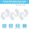 Pack of 4 Replacement Covers Compatible with Vileda H2PrO Floor
