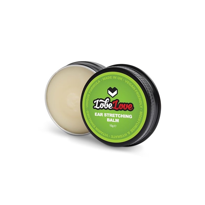 Stretch It - Premium Ear Stretching Balm, Lobelove Ear Stretching