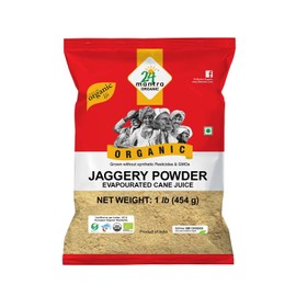 24 Mantara 24 Mantra Organic Jaggery Powder - 1 Lb
