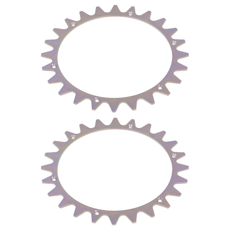 Robotic Lawnmower Spikes with Screws for 225mm Metal Traction Wheel