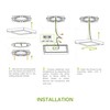 ASD LED 9" Square Flush Mount Light | 18W 1270LM