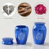 Contid Small Urn for Human Ashes and Memorial Picture Frame