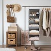 StorageWorks 5-Shelf Hanging Shelves for Closet, Clothes Organizers and Storage,