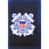 Eagle Emblem US Coast Guard Wallet Military Collectibles, Nylon, 5