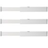 Adjustable Drawer Dividers for Home Organization, White, 3-Pack