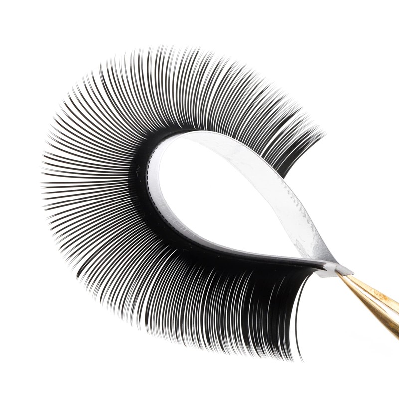 FADVAN Flat Lashes, 0.20C Curl Eyelash Extension, 1:1, Ellipse Flat