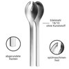 Puresigns One Extra Salad Servers Long 30 cm Stainless Steel