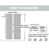 BGment 100% Blackout Curtains with Liner for Bedroom, Grommets Thermal