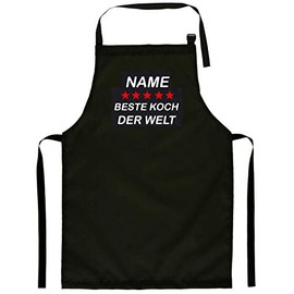 Ferocity 074 Delux Children's Painting / Art / Cooking Apron with Motif, Black