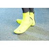 BBB Cycling Unisex's Shoe Covers WaterFlex 3.0, Neon Yellow, 41/42