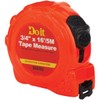Do it English Metric Power Tape Rule, 3/4"X16' PLAST TAPE