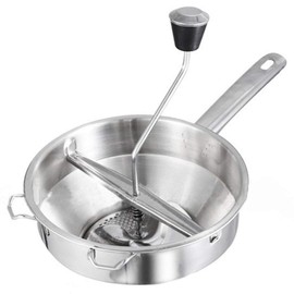 BESTonZON Large Potato Ricer, Ricer for Mashed Potatoes, Heavy Duty Stainless Steel Potato Masher and Ricer Kitchen Tool, Press and Mash for Perfect Mashed Potatoes