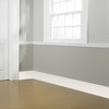 Taaizau Hardened Peel and Stick Baseboard Trim, Flexible Strip and