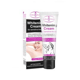 Crema blanqueadora de axilas con colágeno y leche Aichun Beauty 50ml