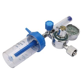 Oxygen Pressure Regulator, 0-100mpa Air Flow Regulator, Professional Oxygen Gas Pressure Reducer Gauge Meter, Aluminum Alloy Flow Meter Pressure Reducer Flow Gauge Gas Regulator, for Air Tools