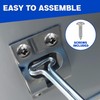 Lonffery Rv Door Latch, RV Door Holder, 304 Stainless Steel