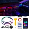 Acrylic Interior Car LED Strip Light with Wireless APP, 10