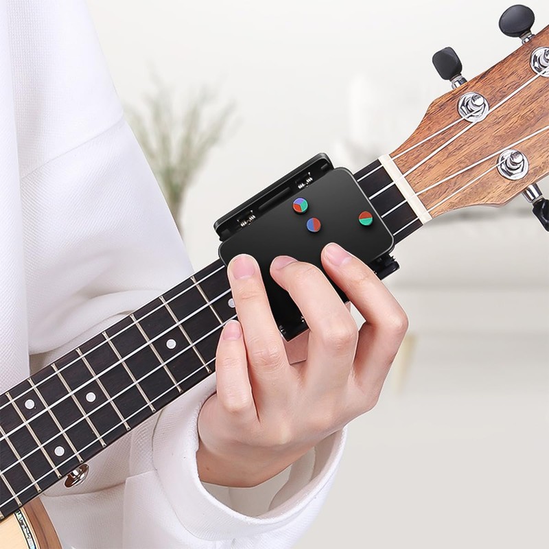 WANGCL Guitar Chord Trainer Tool, Ukulele Teaching Practice Aid, Ukulele