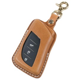 Usable Lexus Key Case, Luxury Genuine Leather, Italian Leather, Buttero, New Model NX 20 Series, RX UX ES LBX LC LS (Camel)