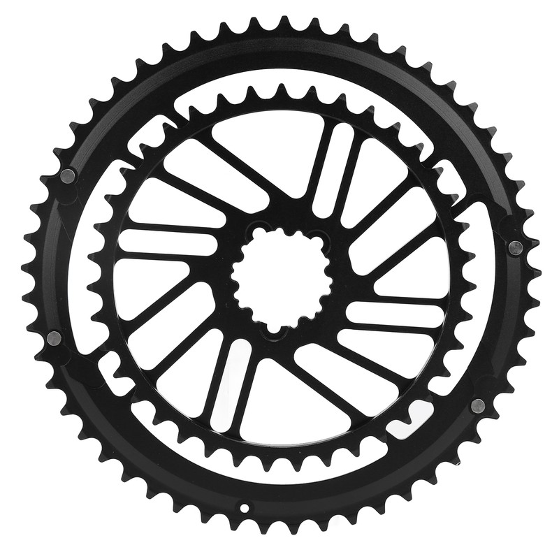 MEIJUN Double Disc Bike Crankset Chainring Road Bicycle Crank Chainring