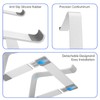 UpNoteX Laptop Stand for Desk Detachable Aluminum Computer Riser Notebook