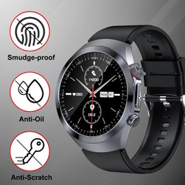 CONAPIKA 3 Stück Schutzfolie für Knauermann PRO 3 Plus Round, Ultra-dünnes Blasenfreie HD-Klar Anti-Kratz TPU Displayschutzfolie Hohe Empfindlichkeit Anti-Öl Anti-Blasen Wasserdicht Displayschutz