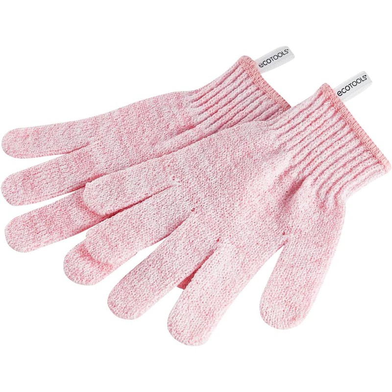 Ecotools Exfoliating Gloves, Rosa