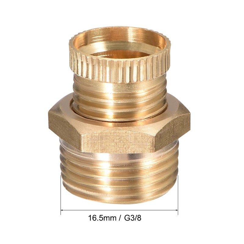 sourcing map Air Compressor G3/8 Male Thread Water Drain Valve