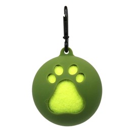 GuoQiao Lightweight Tennis Ball Holder with Dog Leash Attachment Hands-Free Pet Ball Cover Holder Portable Tennis Ball Clip