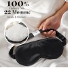 Lit Bear itBear 100% Pure Silk Sleep Mask, 22 Momme