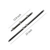 Home Yoga Bar 2Pcs Black Restore Pilates Spreader Bar with
