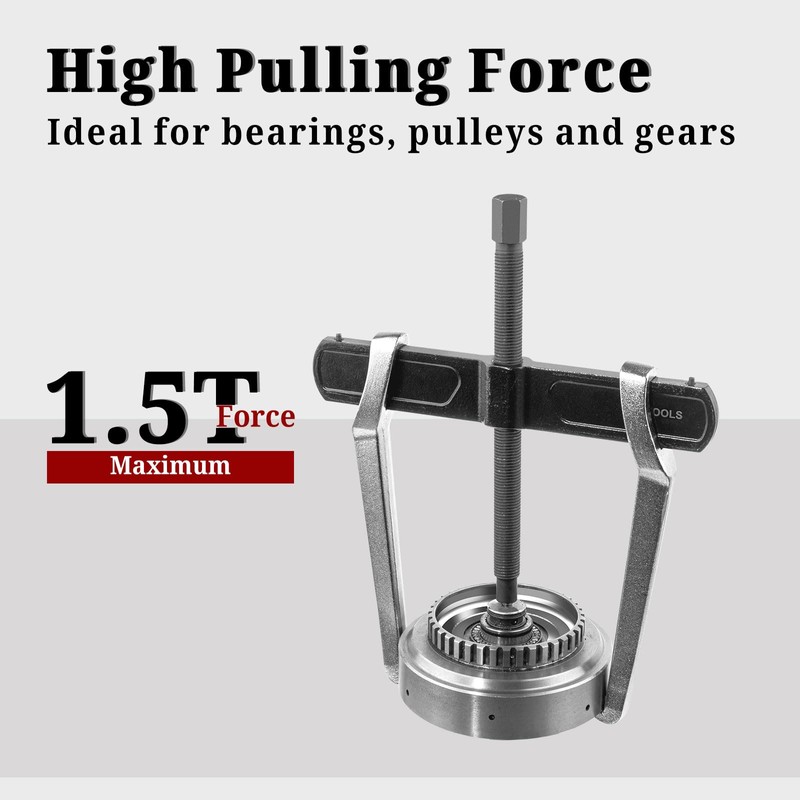 BILITOOLS 3" 2-Jaw Gear Puller, Internal External for Removal of