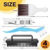 Powrocket 4 Pcs Air Conditioner Fin Cleaner Set,3 Different Fin