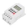 Second Setting Digital Timer Switch ABS 7 Day Programmable Memory