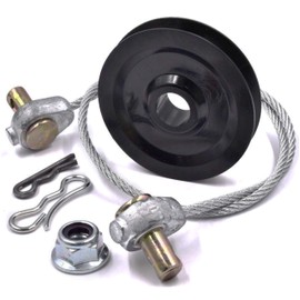 HD Switch Deck Lift Pulley & Cable Kit fits Craftsman PYT9000 PGT9000 Revolution Zero Turn MTD Columbia P91GS P91GT Q92GP V90GS V91GS GT2754 GT5024 GT5426 GT5427 Yard-Man 900 Garden Tractor Lawnmower