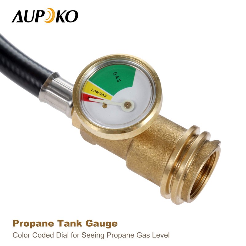 Aupoko 12 FT Propane Tank Extension Hose, Universal Propane Extension