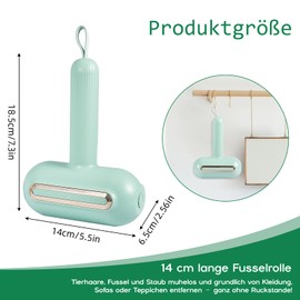 Reusable Lint Roller, Large Gel Lint Roller, Reusable, Durable Pet Hair Remover, Lint Roller Washable, Lint Roller for Clothes, Pet Hair, Sofa, Carpet, Home, Travel