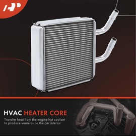 A-Premium Rear HVAC Heater Core Compatible with Ford Expedition 1997-1998 & Lincoln Navigator 1998, Sport Utility, Replace OE# F75H18476AA, F75Z18476AA