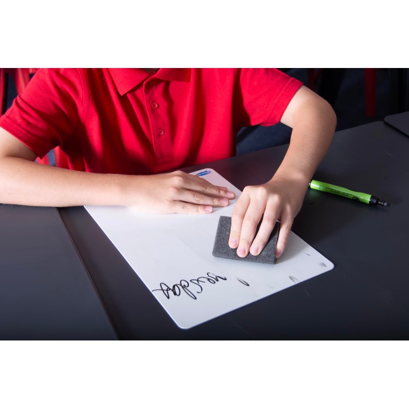 Show-Me Whiteboard Eraser Pack, Erasers For Drywipe Boards & Chalkboards