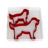 Labrador Set of 2 Value Cookie/Fondant Cutters Pair 5CM +