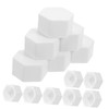 VILLFUL 20pcs Hexagonal Ppr End Cap Fitting Frost Resistant Water
