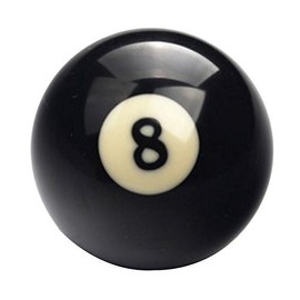 Replacement 2" BLACK 8 BALL For Standard English Pub/Club & Home POOL TABLES
