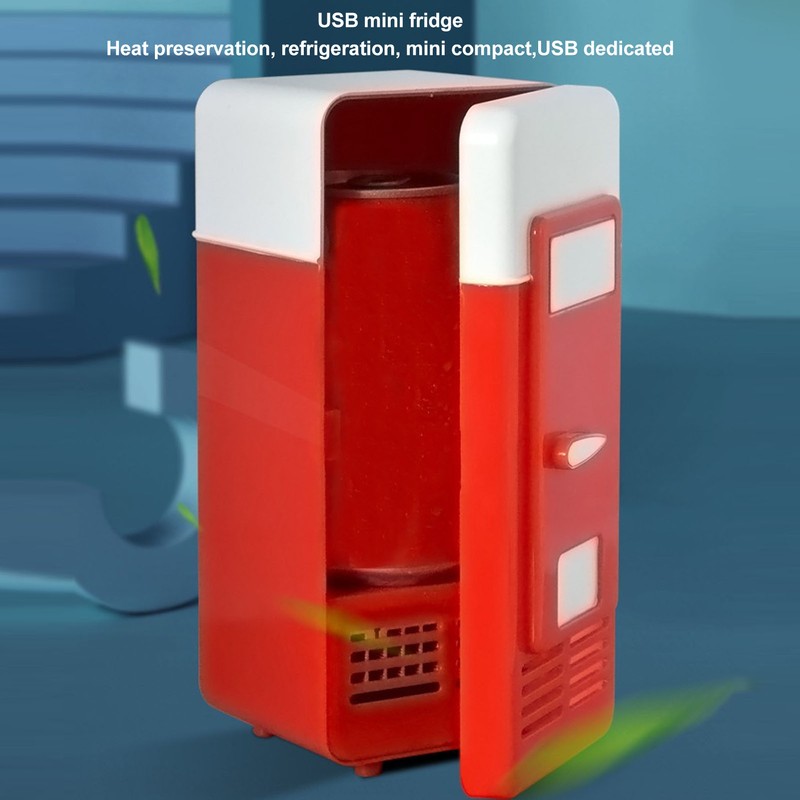 USB Mini Fridge Refrigeration Heating Freezing Travel Car Fridge Beverage