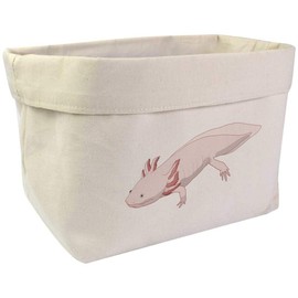 Large 'Long Axolotl' Canvas Organiser/Storage Bag (OR00032870)